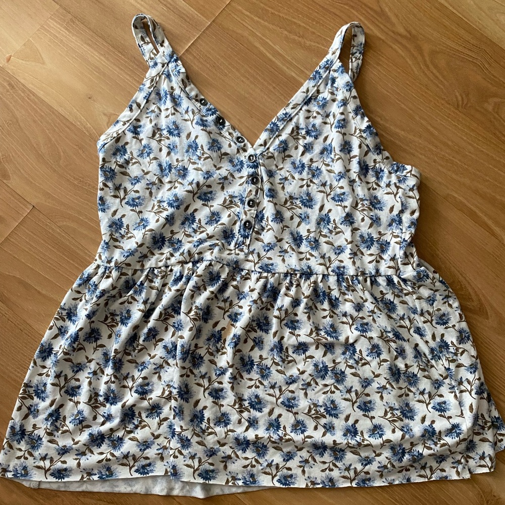 Floral Babydoll Top